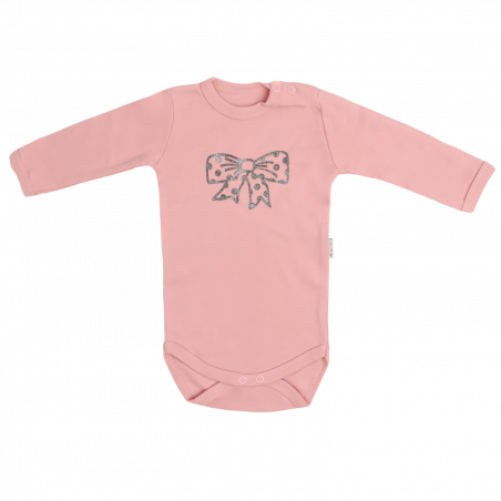 Body niemowlęce 100% bawełna bow