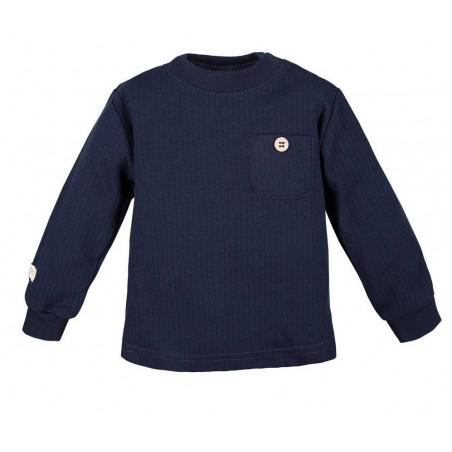 Bluzka z kieszonką "SIMPLY COMFY" navy blue