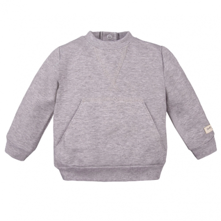 Bluza kangurka SIMPLY COMFY szary