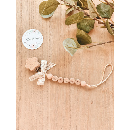 Personalizowana zawieszka do smoczka Arus Accesories lace