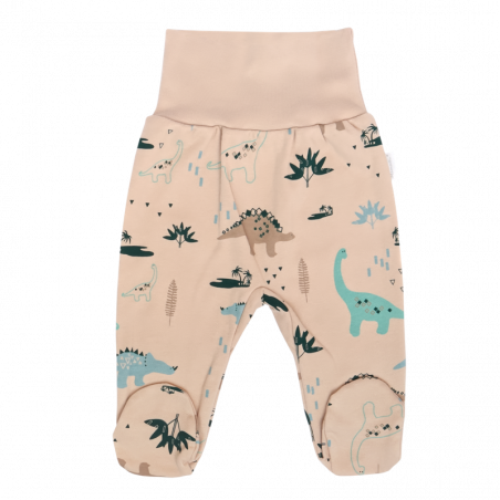 Półśpiochy niemowlęce z kolekcji Dinosaurs 100% bawełna