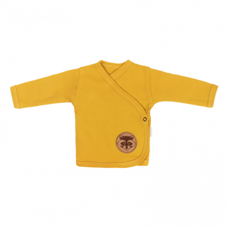 Koszulka niemowlęca rozpinana z boku 100% bawełna Raccoon