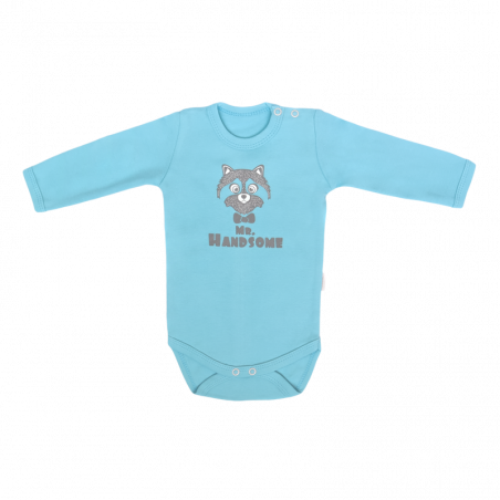 Body niemowlęce 100% bawełna Blue Fox