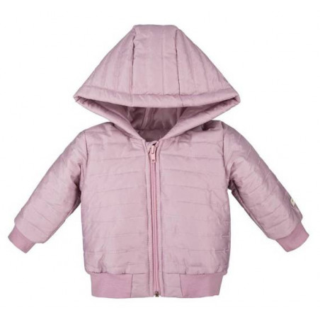 Kurtka z kapturem SIMPLY COMFY wrzosowa