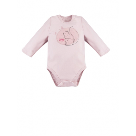 Body z wiewiórką UNIQUE różowe