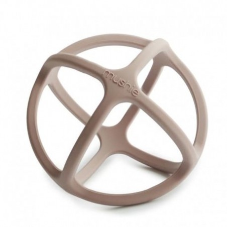 Mushie - Gryzak sensoryczny 3D silikonowy BALL Shifting Sand