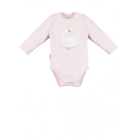 Body dziewczęce SWAN różowe