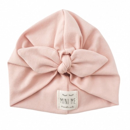 MINIME Turban pudrowy róż