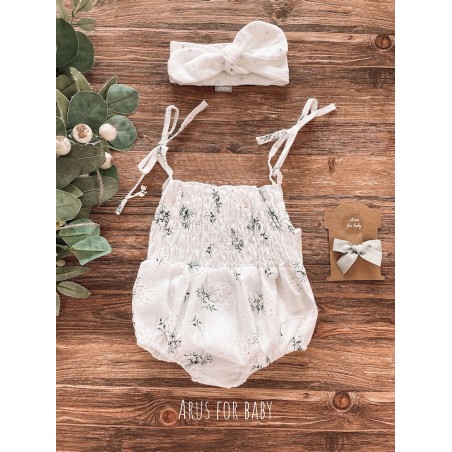 Body na ramiączkach Summer meadow white