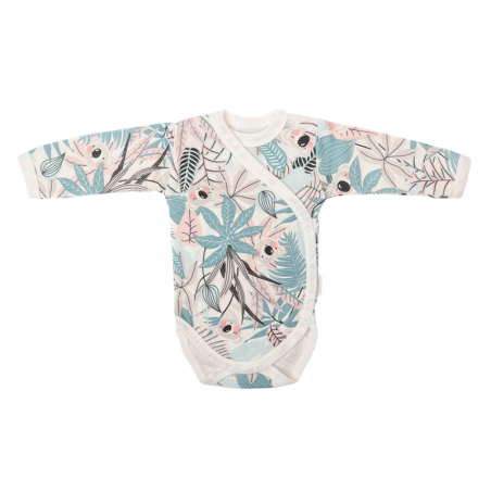 Body niemowlęce kopertowe 100% bawełna PALMS BD6126