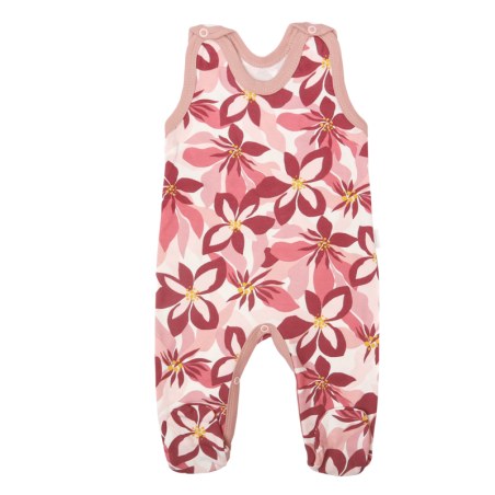 Śpioch 100% bawełna MAROON FLOWERS SC6230