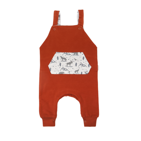 Ogrodniczki MOUNTAINS 100% bawełna