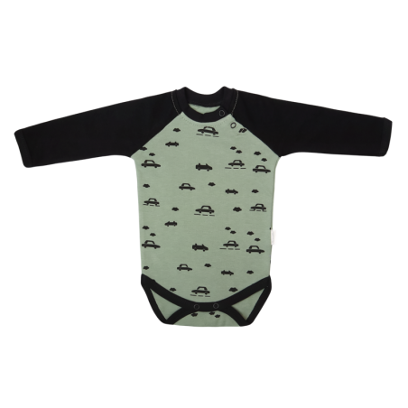 Body niemowlęce BLACK CARS BD6827