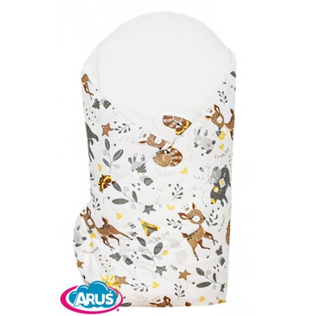 Rożek becik usztywniony (sarenki beżowe)