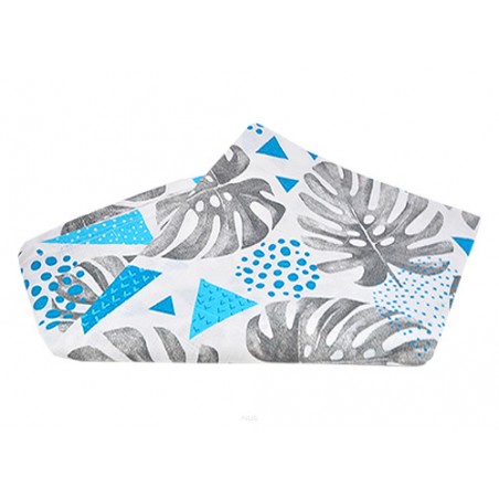 Pieluszka pielucha muślinowa (palmy turkusowe)