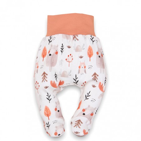 NINI Półśpiochy niemowlęce z bawełny organicznej LAS ABN-3113