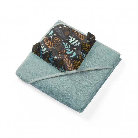 Okrycie kąpielowe frotte z uszkami HEDGEHOG SPINES 100 x 100  938